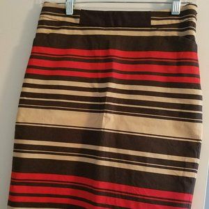 The Limited Striped Pencil Skirt